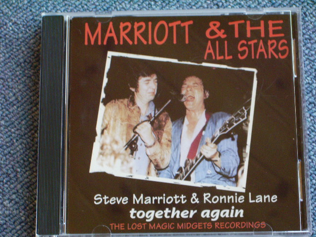 画像1: STEVE MARRIOTT  & RONNIE LANE - MARRIOTT & THE ALL STARS  TOGETHER AGAIN  / 1996 UK NEW   CD