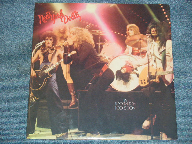 画像1: NEW YORK DOLLS - TOO MUCH TOO SOON  / US AMERICA REISSUE "BRAND NEW SEALED"  LP 