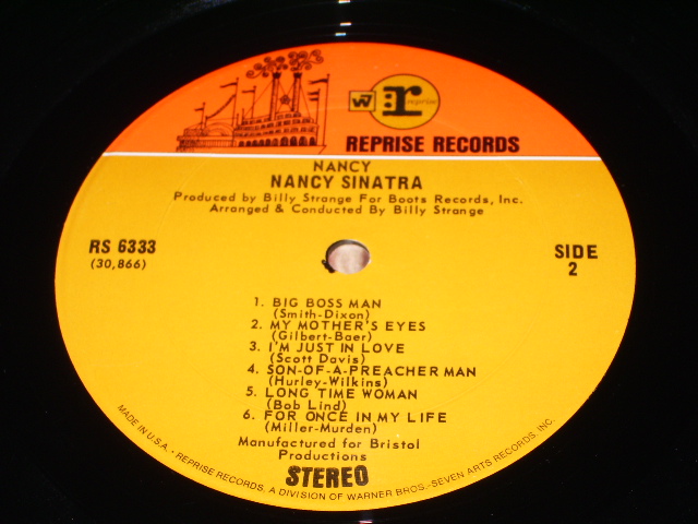 画像: NANCY SINATRA - NANCY (Ex++/MINT-)  / 1969 US AMERICA ORIGINAL STEREO Used   LP 