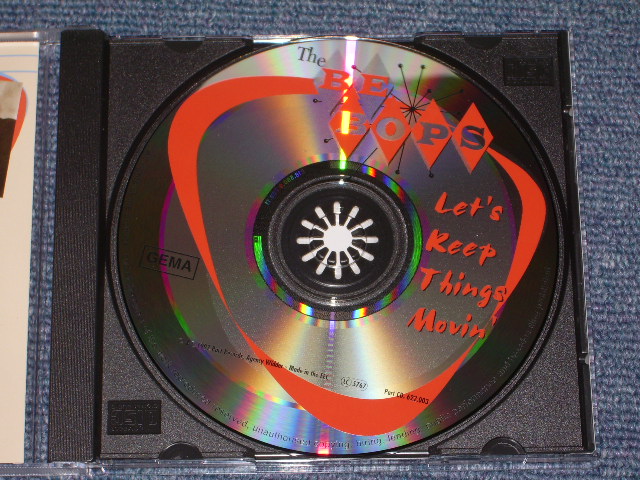 画像: THE BE-BOPS - LET'S KEEP THINGS MOVIN' / 1997 GERMAN Brand New CD  