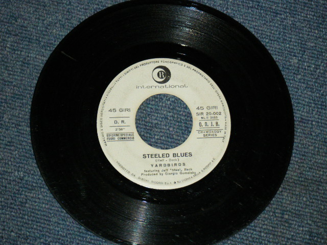 画像: THE YARDBIRDS - HEART FULL OF SOUL   / 1966? ITALY  ORIGINAL Promo 7"SINGLE