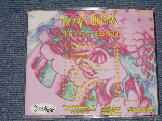 画像: FRANTIC FLINTSTONES - THE X-RAY SESSIONS / 1993 GERMANY Brand New CD  
