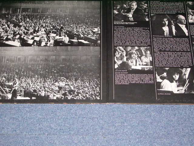 画像: DEEP PURPLE The ROYAL PHILHARMONIC Orchestra Conducted by MALCOLM ARNOLD - DEEP PURPLE The ROYAL PHILHARMONIC Orchestra Conducted by MALCOLM ARNOLD: IN LIVE AT THE ROYAL ALBERT HALL : CONCERTO FOR GROUP AND ORCHESTRA( Matrix # A-1/B-1 ) ( Ex+/Ex+++ Looks:Ex++ )  / 1970 UK ENGLAND ORIGINAL HARVEST Used  LP 