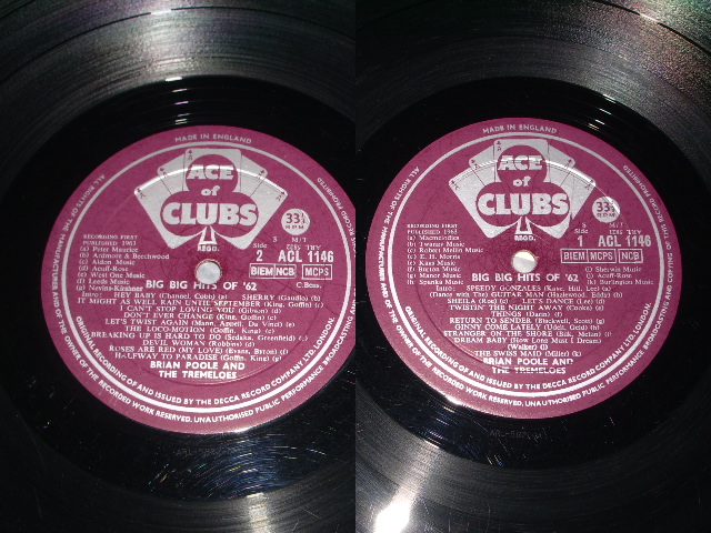 画像: BRIAN POOLE AND THE TREMELOES - BIG BIG HITS OF '62 / 1963 UK ORIGINAL MONO LP