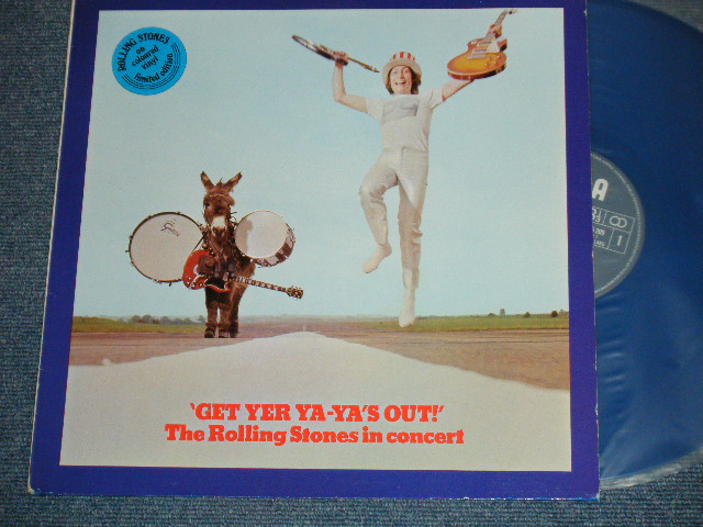 画像1: ROLLING STONES - GET YER YA-YA'S OUT! ( Limited BLUE WAX/VINYL ) / 1980's  HOLLAND Limited LP 