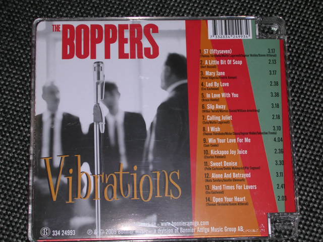 画像: THE BOPPERS - VIBRATIONS / 2009  SWEDEN  ORIGINAL Brand New  CD 