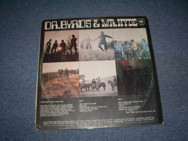 画像: THE BYRDS - DR.BYRDS & MR. HYDE   / 1969 UK ORIGINAL MONO  LP