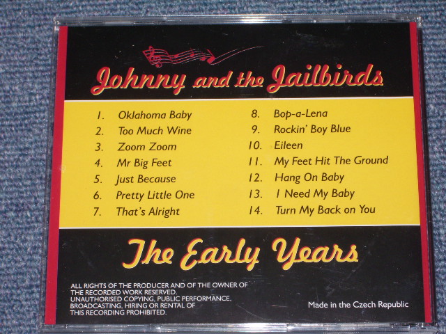 画像: JOHHNY & THE JAILBIRDS - THE EARLY YEARS / CZECH REPUBLIC BRAND NEW CD  
