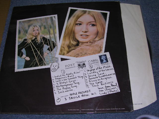 画像: MARY HOPKIN - POST CARD ( Ex++/Ex+++ ) / 1969 UK  ORIGINAL LP 
