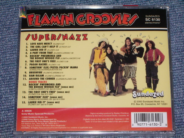 画像: FLAMIN GROOVIES - SUPERSNAZZ / 2000 US SEALED NEW CD