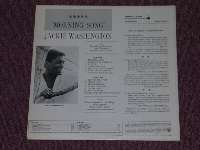 画像: JACKIE WASHINGTON - MORNING SONG /  US ORIGINAL STEREO LP 