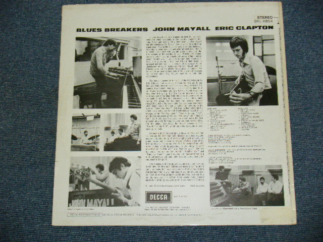 画像: JOHN MAYALL BLUES BREAKERS  - WITH ERIC CLAPTON / 1970's UK 2nd Press Label STEREO LP 