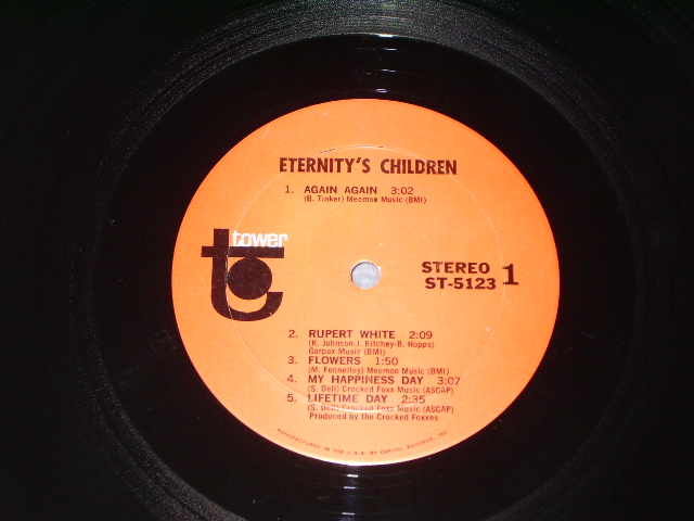 画像: ETERNITY'S CHILDREN - ETERNITY'S CHILDREN ( CURT BOETCHER  WORKS !!! : Ex++/MINT- ) / 1968 US ORIGINAL STEREO LP  