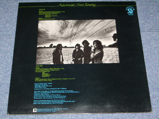 画像: A.F.T. - AUTOMATIC FINE TUNING / 1976 UK Original LP