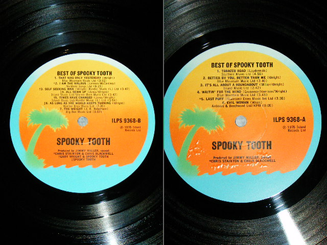 画像: SPOOKY TOOTH - THE BEST OF /  1975 UK ORIGINAL Used LP 