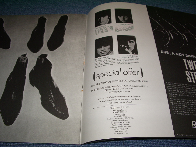 画像: BEATLES - 1965 U.S.A. Ltd. TOUR BOOK / US REISSUE 