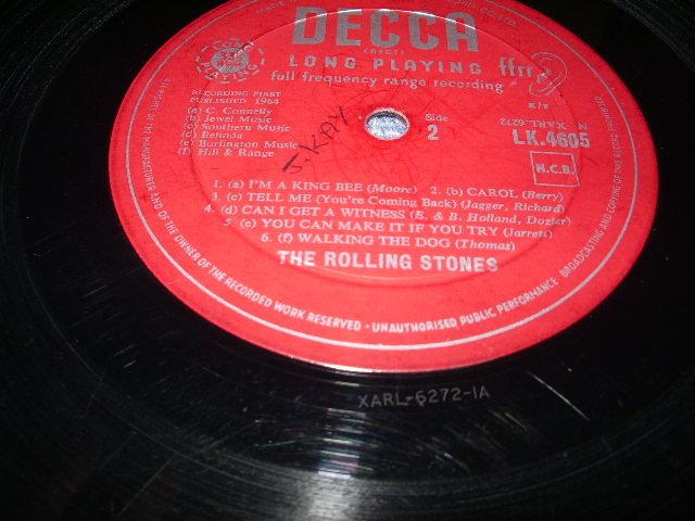 画像: ROLLING STONES - THE ROLLING STONES  / UK 1st Press Matrix Number1A/1A 