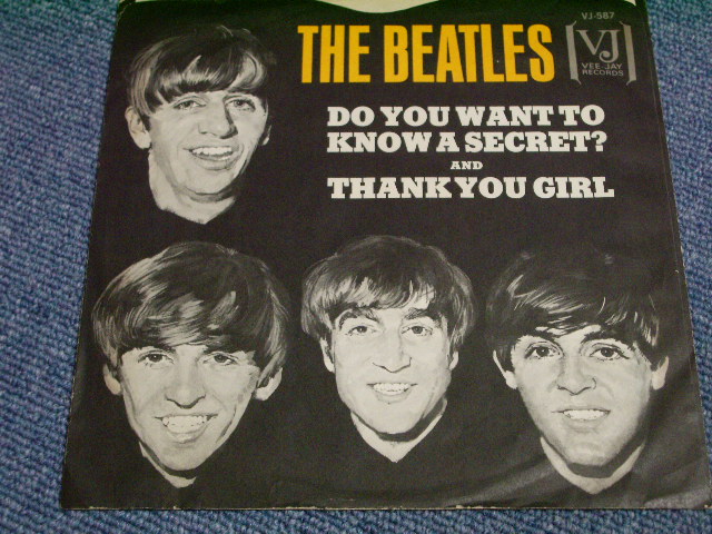 画像: BEATLES - DO YOU WANT TO KNOW A SECRET / US 7" SINGLE ORIGINAL  With PS