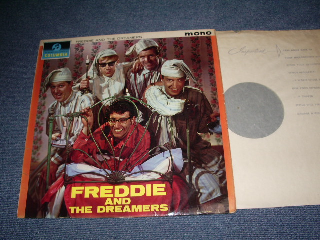 画像1: FREDDIE AND THE DREAMERS - FREDDIE AND THE DREAMERS (1st DEBUT ALBUM : Ex/Ex+++ ) / 1963 UK ORIGINAL BLUE COLUMBIA Label MONO Used LP  UK 