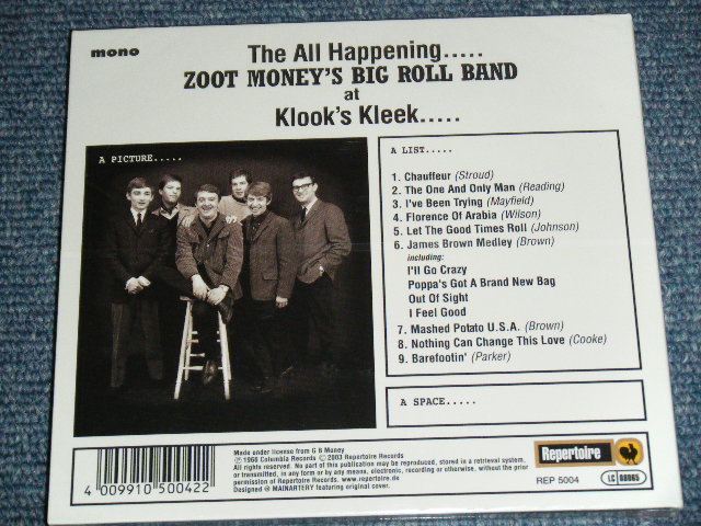 画像: ZOOT MONEY'S BIG ROLL BAND -ZOOT! / 2003 GERMAN Brand New SEALED CD 