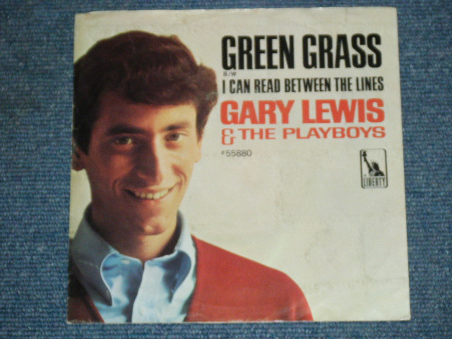 画像: GARY LEWIS & THE PLAYBOYS - GREEN GRASS /1966  US ORIGINAL 7"SINGLE + PICTURE SLEEVE 