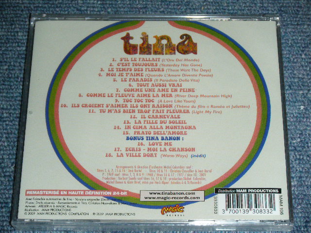 画像: TINA - TINA (60's FRENCH  ) / 2009 FRANCE  Brand New SEALED CD 