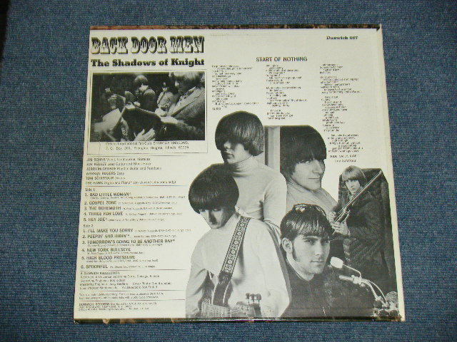 画像: THE SHADOWS OF KNIGHT - BACK DOOR MAN. / 1966 US ORIGINAL Mono LP