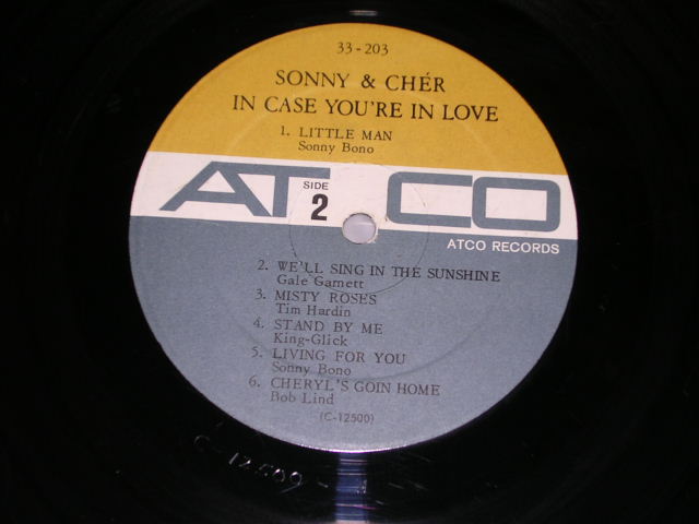 画像: SONNY & CHER - IN CASE YOU'RE IN LOVE  / 1967 US ORIGINAL MONO LP With TITLE STICKER on FRONT 