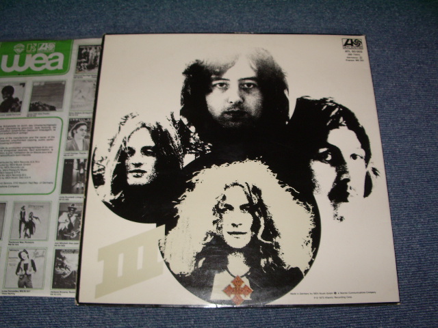 画像: LED ZEPPELIN - III / 1970s  WEST-GERMANYWHEELE COVER  LP 