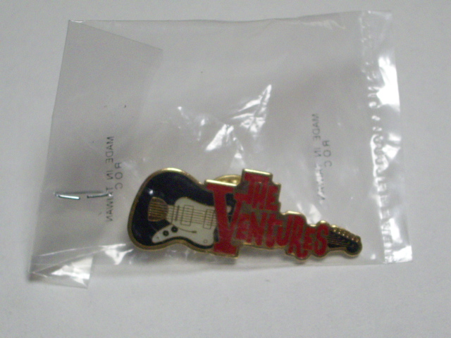 画像1: THE VENTURES  BADGES / PINS JAZZMASTER w/ RED THE VENTURES LOGO 